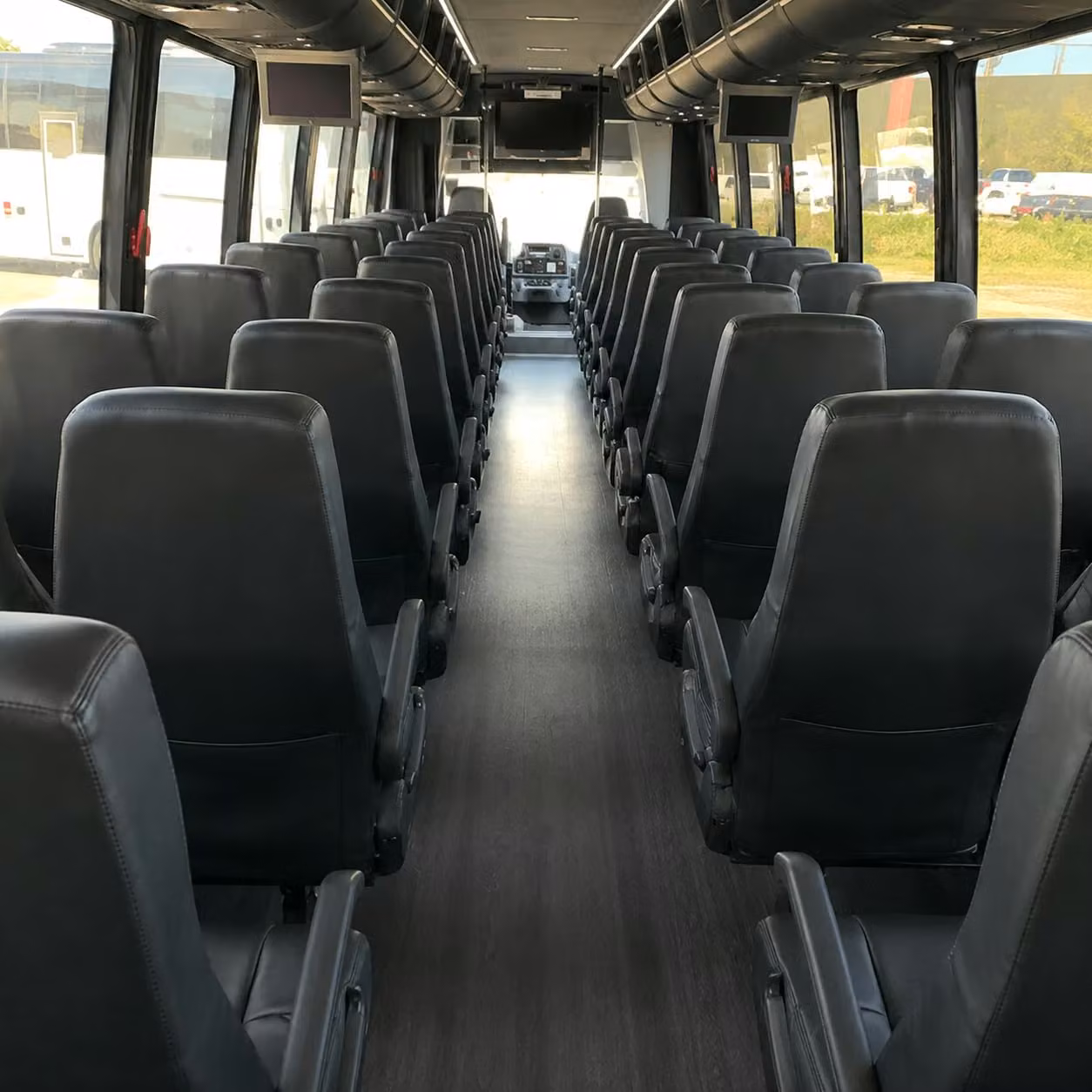 30 passenger minibus inside
