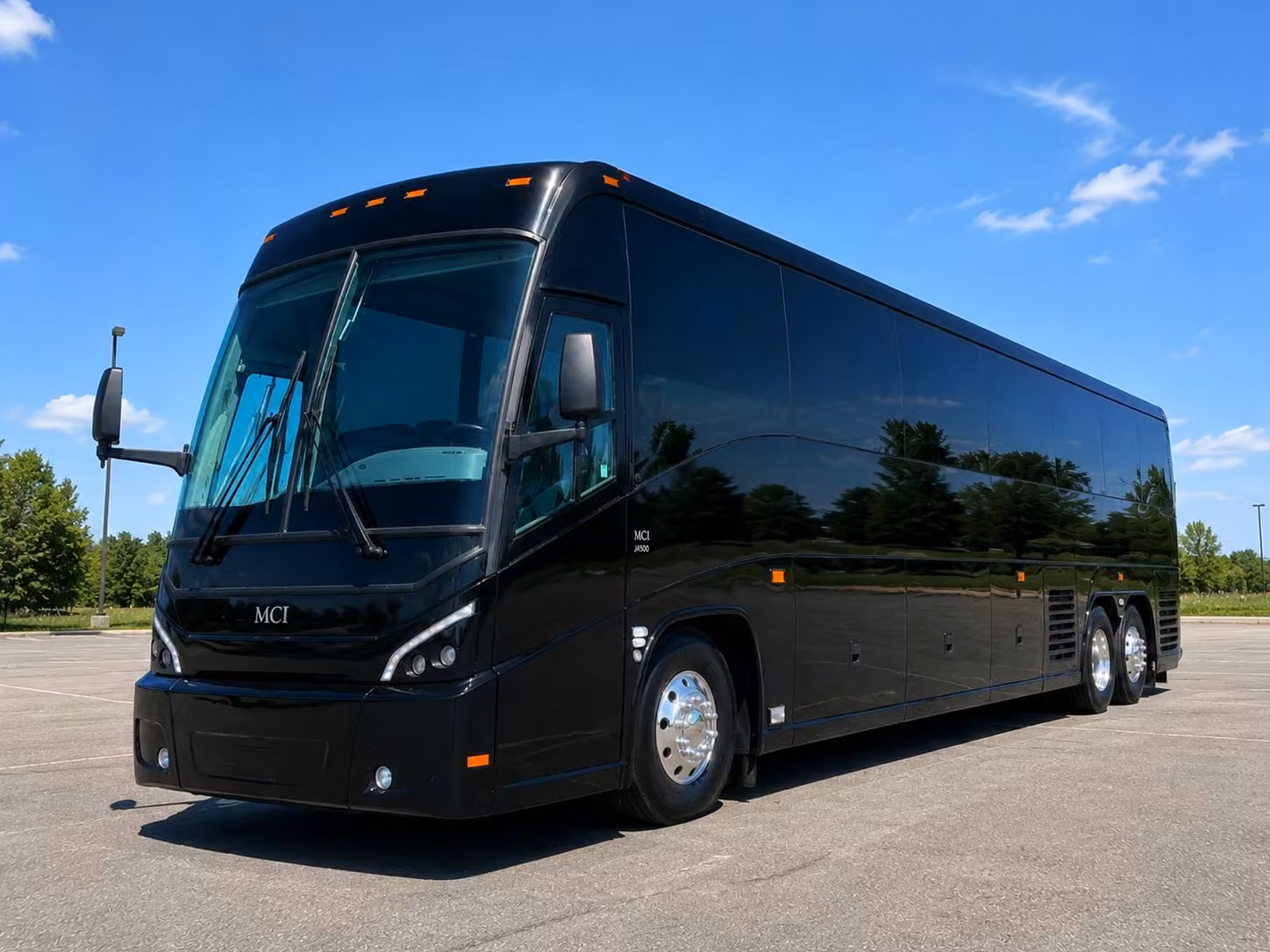 airport transfers and long distance bus rentals from midland