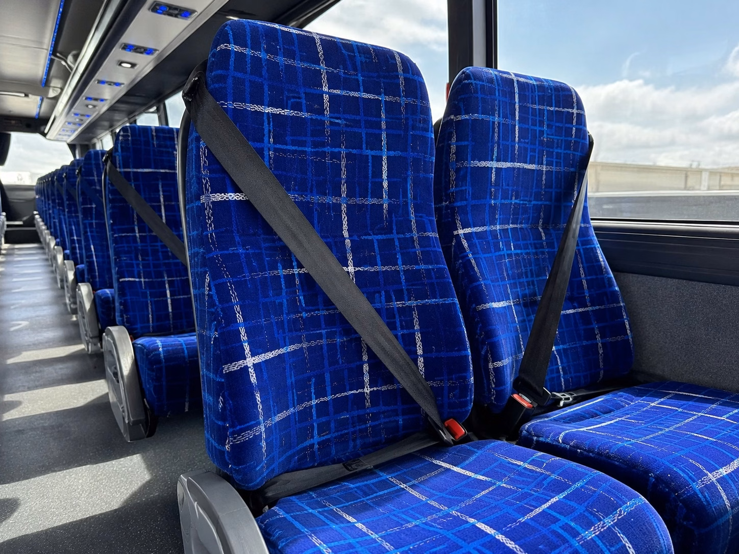 midland charter bus interior